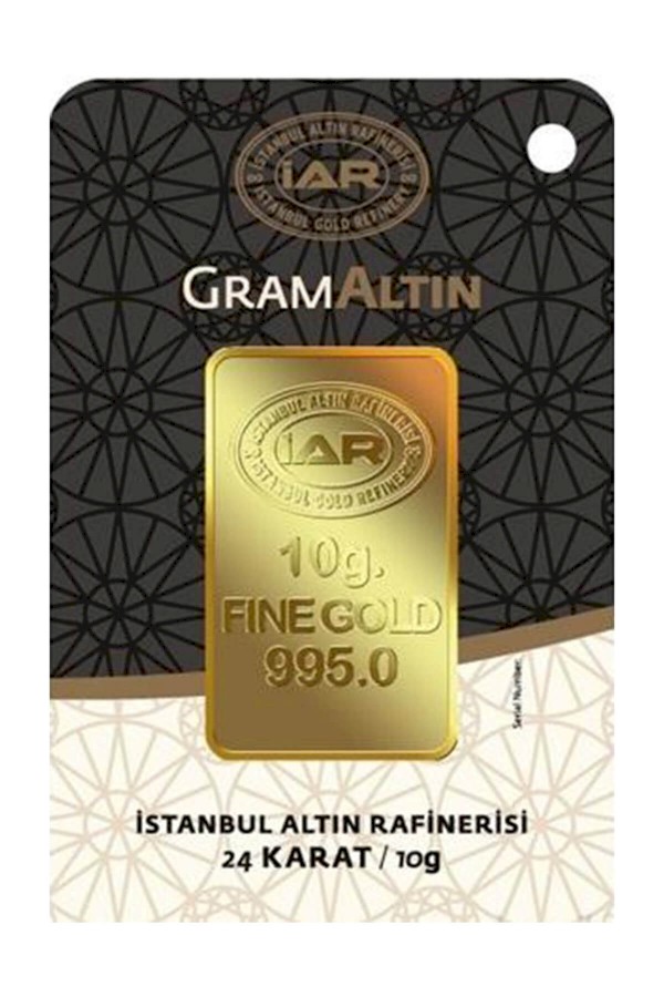 10 gr IAR Gram Külçe Altın