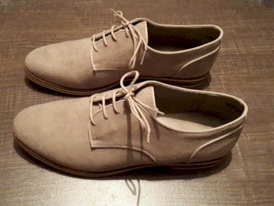 NEW office shoes beige size 5.5 elegant business shoes German make ! Collection in SE19